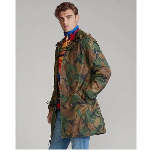 Polo Ralph Lauren Benton Camouflage Shell Jacket - Picture 1 of 16